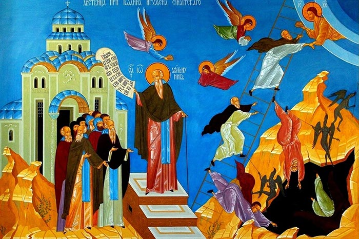 В 4-е воскресенье Великого поста митрополит Александр совершил Литургию в Вознесенском соборе Алма-Аты