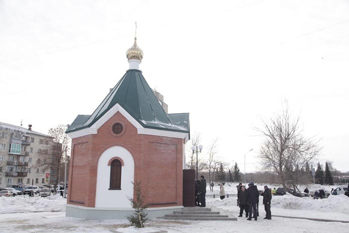 Глава Казахстанского Митрополичьего округа освятил часовню во имя мученика Уара в Усть-Каменогорске