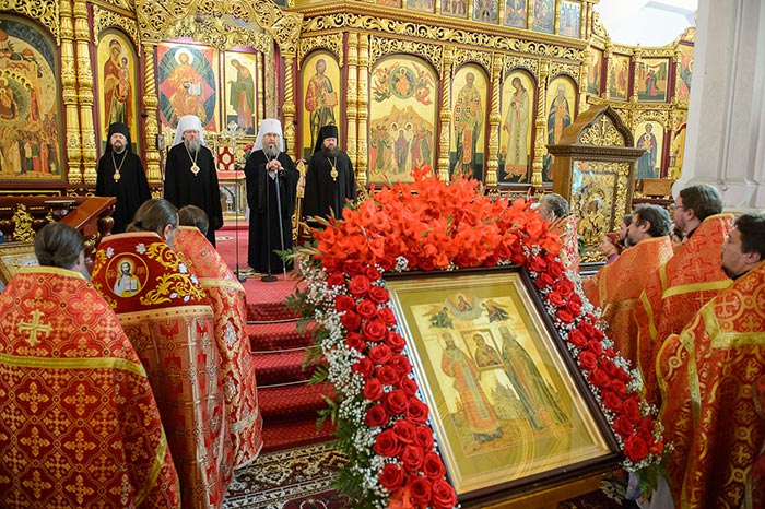 Празднование в честь священномученика Пимена Верненского и собора новомучеников и исповедников Алма-Атинских в Южной столице Казахстана