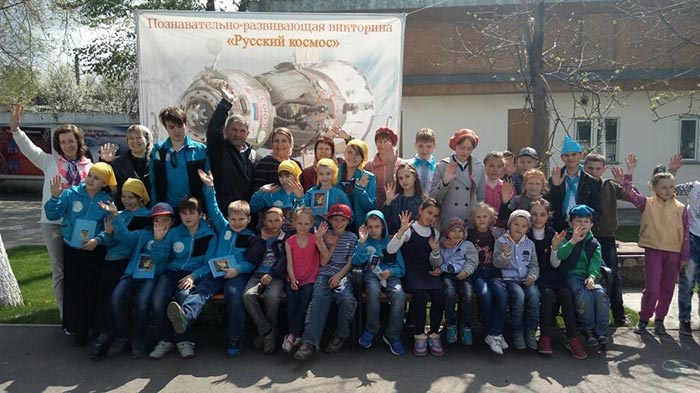 На Владимирском приходе станции Чемолган состоялась детская познавательная викторина «Русский космос»