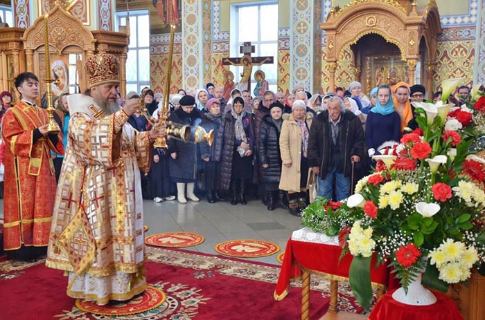 В Алма-Ате почтили память мученицы Агафии Панормской - небесной заступницы от землетрясений и иных стихийных бедствий