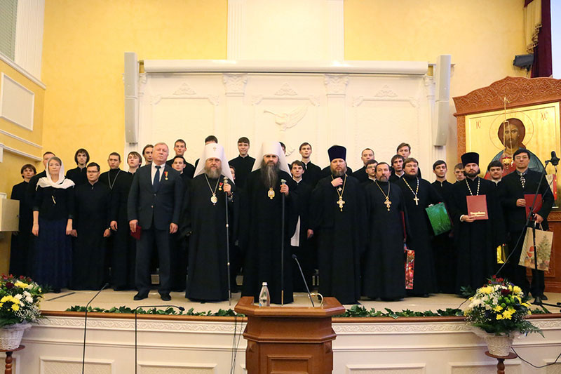 Глава Казахстанского Митрополичьего округа принял участие в праздновании дня памяти небесного покровителя Нижегородской духовной семинарии