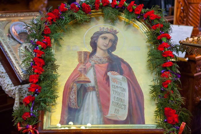 Праздник святой великомученицы Варвары в Алма-Ате