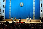 Глава Казахстанского Митрополичьего Округа присутствовал на выступлении Президента Казахстана Н.А. Назарбаева, обратившегося к народу с программой развития страны